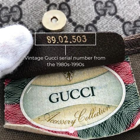 real gucci bag serial number|vintage gucci serial numbers.